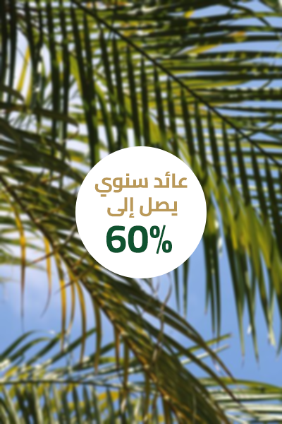 استثمار العمر يحقق عائد سنوي يصل الى 60%
